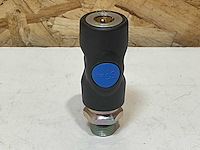 Prevost isi061152 veiligheidskoppeling met drukknop g3/8 6mm (9x) - afbeelding 3 van  4