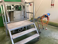 Prewa p250.15.002-elesco verpakkingsmachine met transportband en bordes - afbeelding 5 van  5
