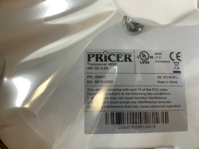 Pricer (25041-r1j) wireless communication ir transceivers (new) (5x) - afbeelding 6 van  6