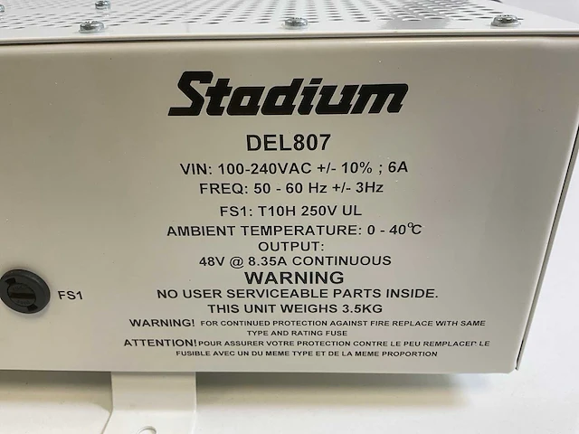 Pricer (del807) stadium base station power supply unit - afbeelding 6 van  7