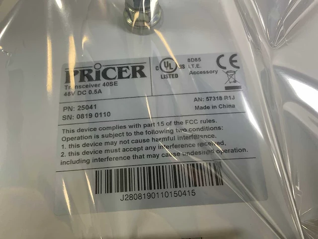 Pricer retail 40se transceiver eletronic shelf label base station (new) (3x) - afbeelding 10 van  10