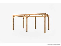 Prieel incl. schaduwdoek, 750x250cm - afbeelding 2 van  3
