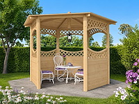 Prieel middel vuren geïmpregneerd 290x234x270cm - afbeelding 1 van  7
