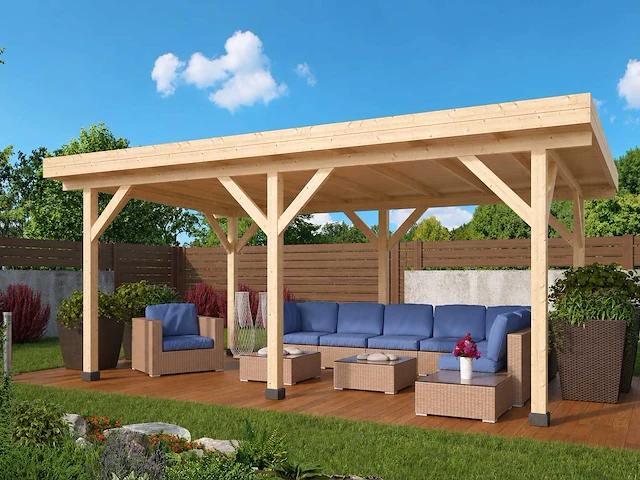 Prieel modern excellent rechthoek 592x340x225cm - afbeelding 1 van  6