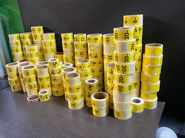 Prijsstickers en kortingstickers - afbeelding 2 van  3