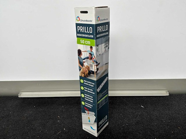 Prillo climatebooster radiator ventilator 50cm - afbeelding 5 van  8