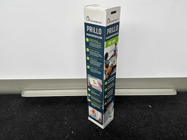 Prillo climatebooster radiator ventilator 50cm - afbeelding 2 van  8