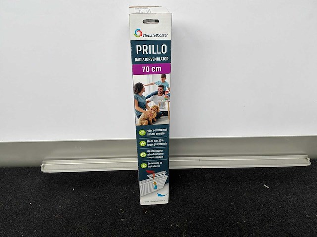 Prillo climatebooster radiator ventilator 70cm - afbeelding 1 van  7