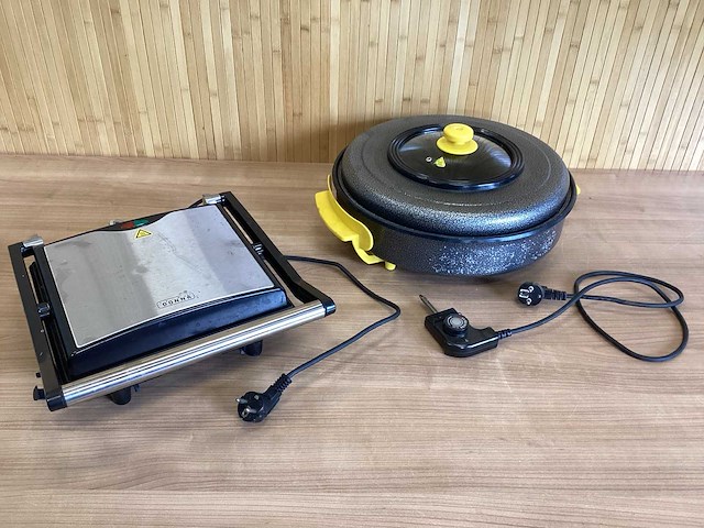 Prima donna elektrische hapjespan en tostie ijzer (2x) - afbeelding 1 van  4