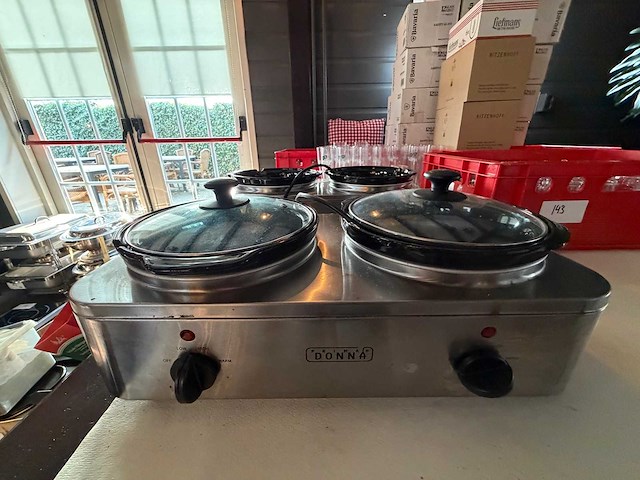 Prima donna l-sc 30 dubbele slow cooker (2x) - afbeelding 1 van  4