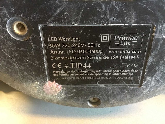 Prima elu led bouwlamp (6x) - afbeelding 8 van  8