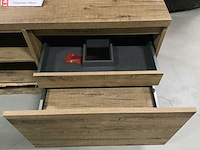 Primabad - badkamer onderkast met afdekblad 140x50 cm - afbeelding 3 van  6