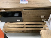 Primabad - badkamer onderkast met afdekblad 140x50 cm - afbeelding 5 van  6