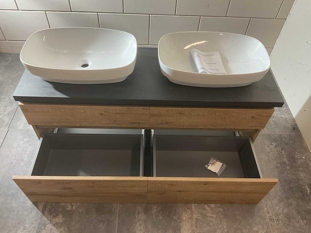 Primabad - badkamerkast - 142 x 60 cm - afbeelding 4 van  9