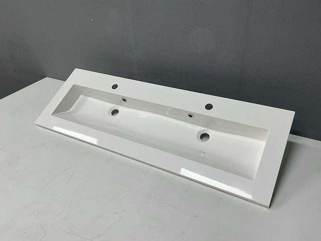 Primabad - get up double - wastafel 120 x 40 x 12 cm - afbeelding 1 van  12