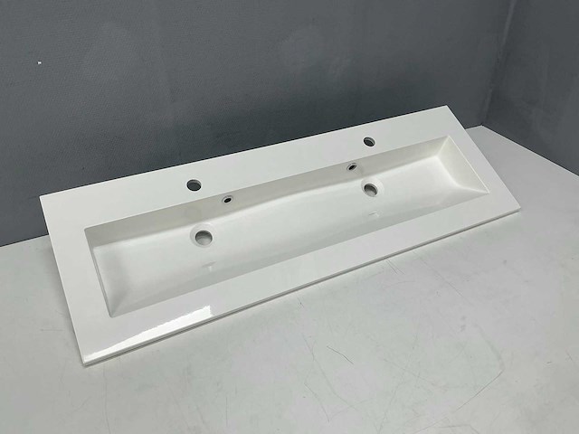 Primabad - get up double - wastafel 120 x 40 x 12 cm - afbeelding 6 van  12