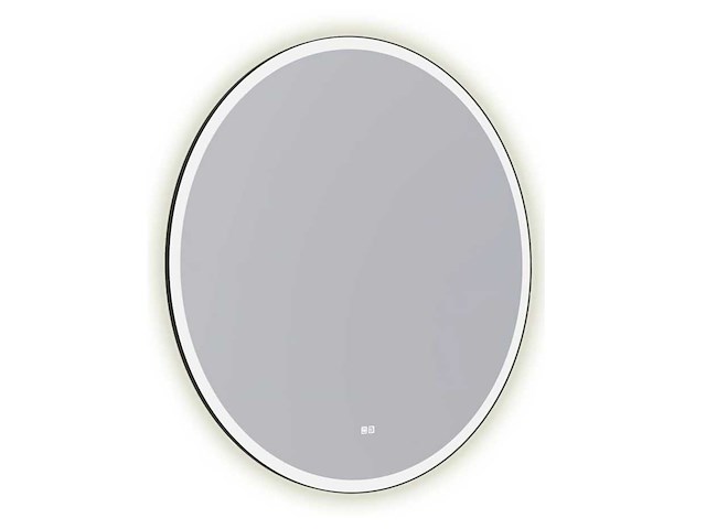Primabad - m01600 - - spiegel rond ø60 verlicht & verwarmd - afbeelding 1 van  3
