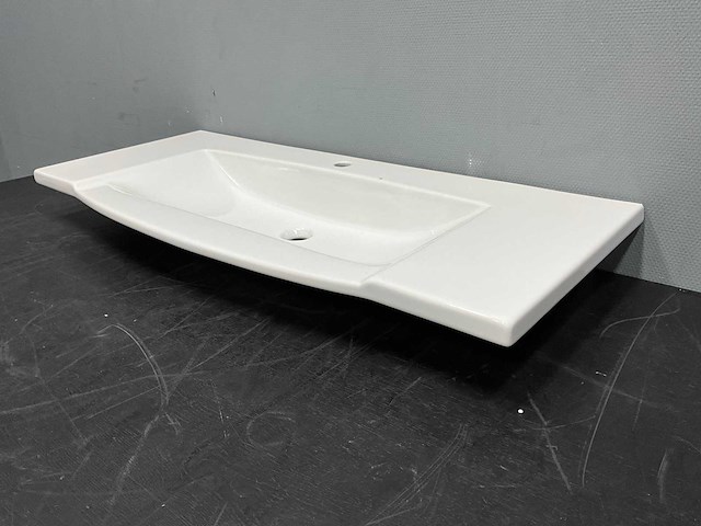 Primabad - meg 11 pro 8938sf - porselein wastafel 120 x 48 cm - afbeelding 3 van  5
