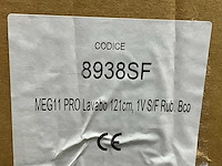 Primabad - meg 11 pro 8938sf - porselein wastafel 120 x 48 cm - afbeelding 4 van  5