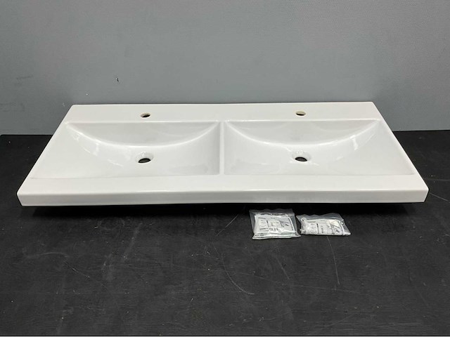 Primabad - porselein wastafel 120 x 55 cm - afbeelding 1 van  4