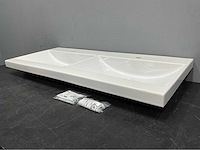 Primabad - porselein wastafel 120 x 55 cm - afbeelding 2 van  4