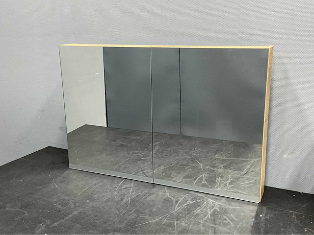 Primabad - ssko 1000-c wastafel spiegelkast 100 x 65 x 12 cm - afbeelding 3 van  5