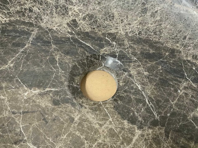 Primabad - waskom marmer 42 cm - afbeelding 2 van  3