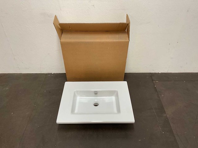 Primabad - wastafel zonder kraangat 63 cm - afbeelding 2 van  8