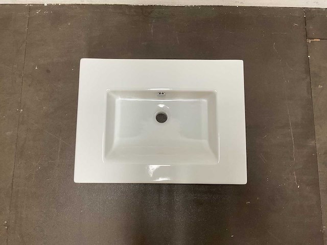 Primabad - wastafel zonder kraangat 63 x 42 cm - afbeelding 1 van  8