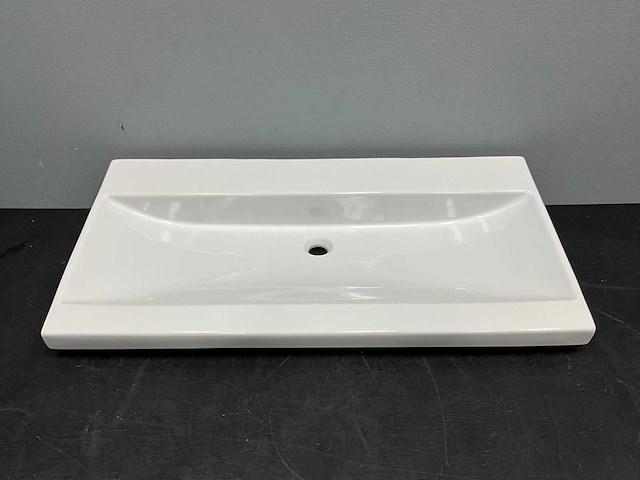 Primabad - wm1055 kxd012 - porselein wastafel 105 x 55 cm - afbeelding 1 van  4