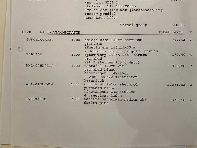 Primabad blend wastafelopstelling - afbeelding 8 van  8