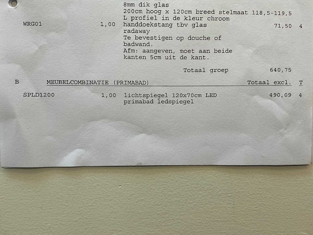 Primabad exclusive xl wastafelopstelling - afbeelding 2 van  11