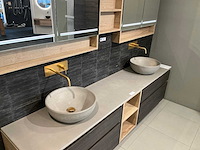 Primabad halifax oak wastafelopstelling - afbeelding 3 van  7