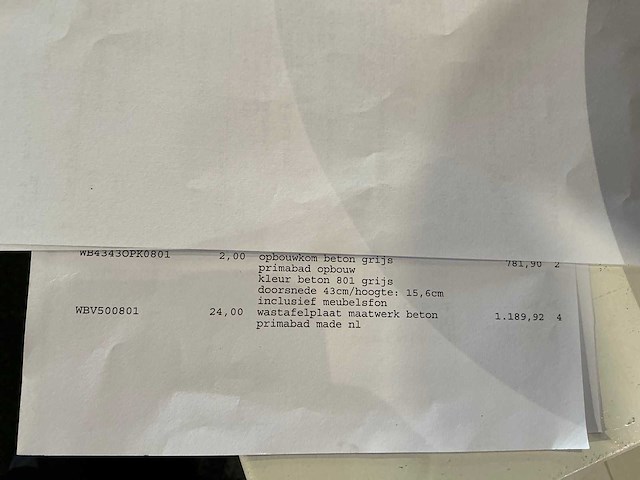 Primabad halifax oak wastafelopstelling - afbeelding 6 van  7