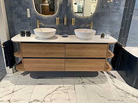 Primabad-villeroy&boch badmeubel met kranen en waskommen - afbeelding 4 van  10