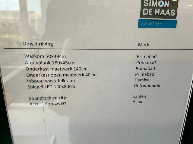 Primabad wastafelopstelling - afbeelding 7 van  9