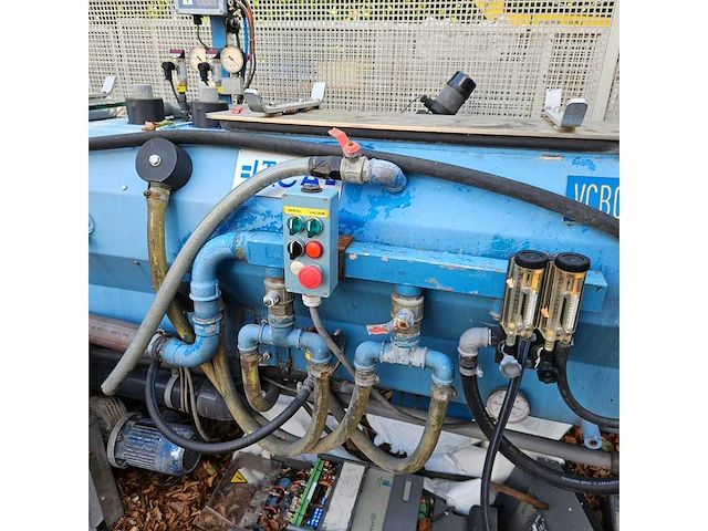 Primac - cv 2c 125/6 - vacuum tank for pipe extrusion - afbeelding 2 van  3