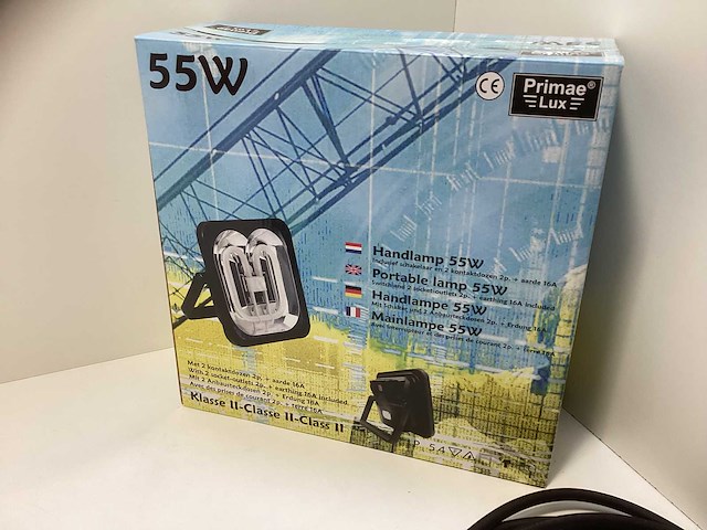 Primae 55 w bouwlamp (2x) - afbeelding 6 van  7