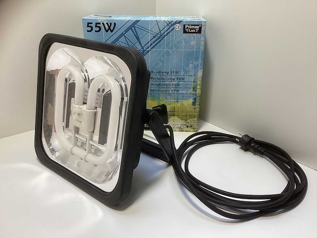 Primae 55 w bouwlamp (2x) - afbeelding 1 van  7