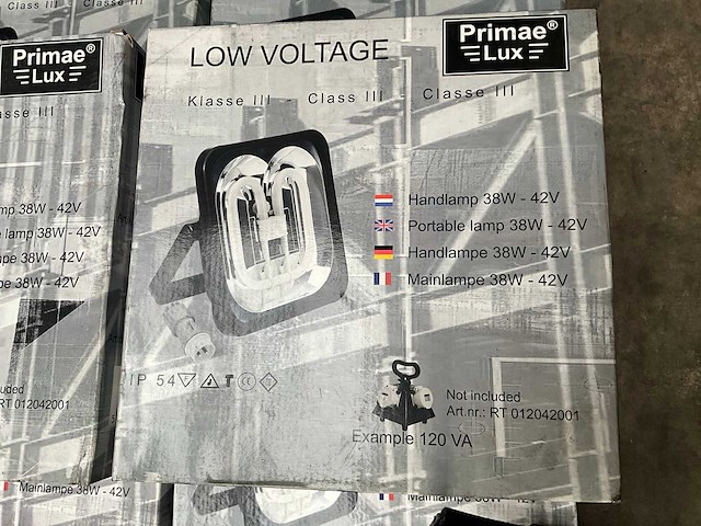 Primae lux 38w 42v bouwlamp (15x) - afbeelding 5 van  6