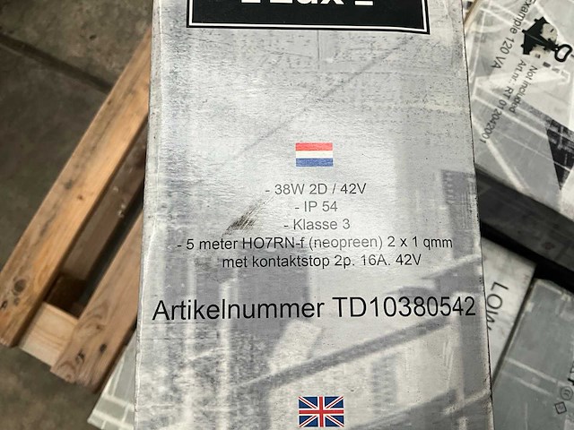 Primae lux 38w 42v bouwlamp (15x) - afbeelding 6 van  6