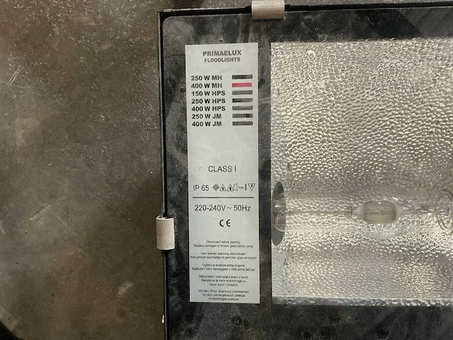 Primae lux ht0400407 floodlight met mast en voet - afbeelding 11 van  12