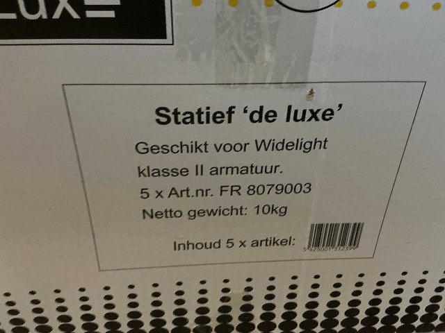 Primaelux fr 8079003 bouwlamp statief (21x) - afbeelding 2 van  2