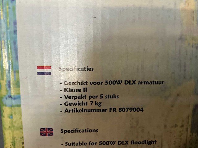 Primaelux fr 8079004 bouwlamp statief (229x) - afbeelding 2 van  2