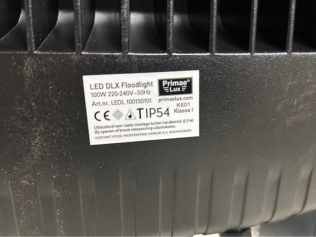 Primaelux led bouwlamp 100w 6500k (5x) - afbeelding 4 van  7