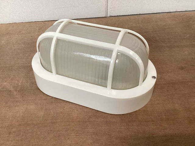 Primalume led wandlamp bully buiten, wit (48x) - afbeelding 2 van  4