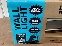 Primalume led wandlamp bully buiten, wit (48x) - afbeelding 3 van  4