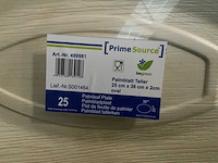 Prime source palmblad saladeschaal (5700x) - afbeelding 3 van  3