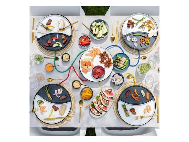 Princess 103080 dinner 4 all grilplaat voor 4 personen - afbeelding 2 van  5