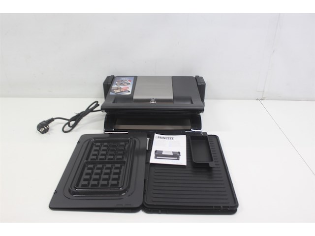 Princess 112536 contactgrill zilver - afbeelding 5 van  5